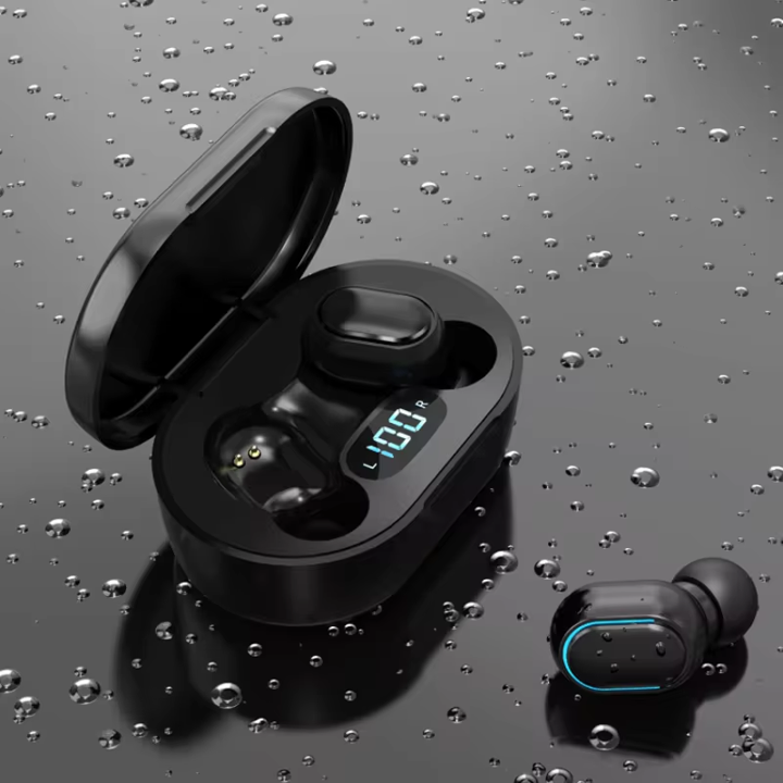 Auricular inalámbrico E7s, diseño ergonómico.