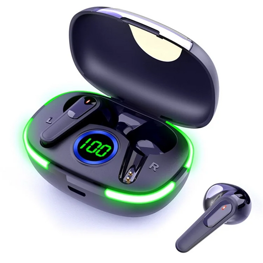 Auricular Inalámbrico Pro 80, resalta la potencia.